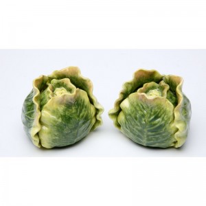 CosmosGifts Cabbage Salt and Pepper Set SMOS1026
